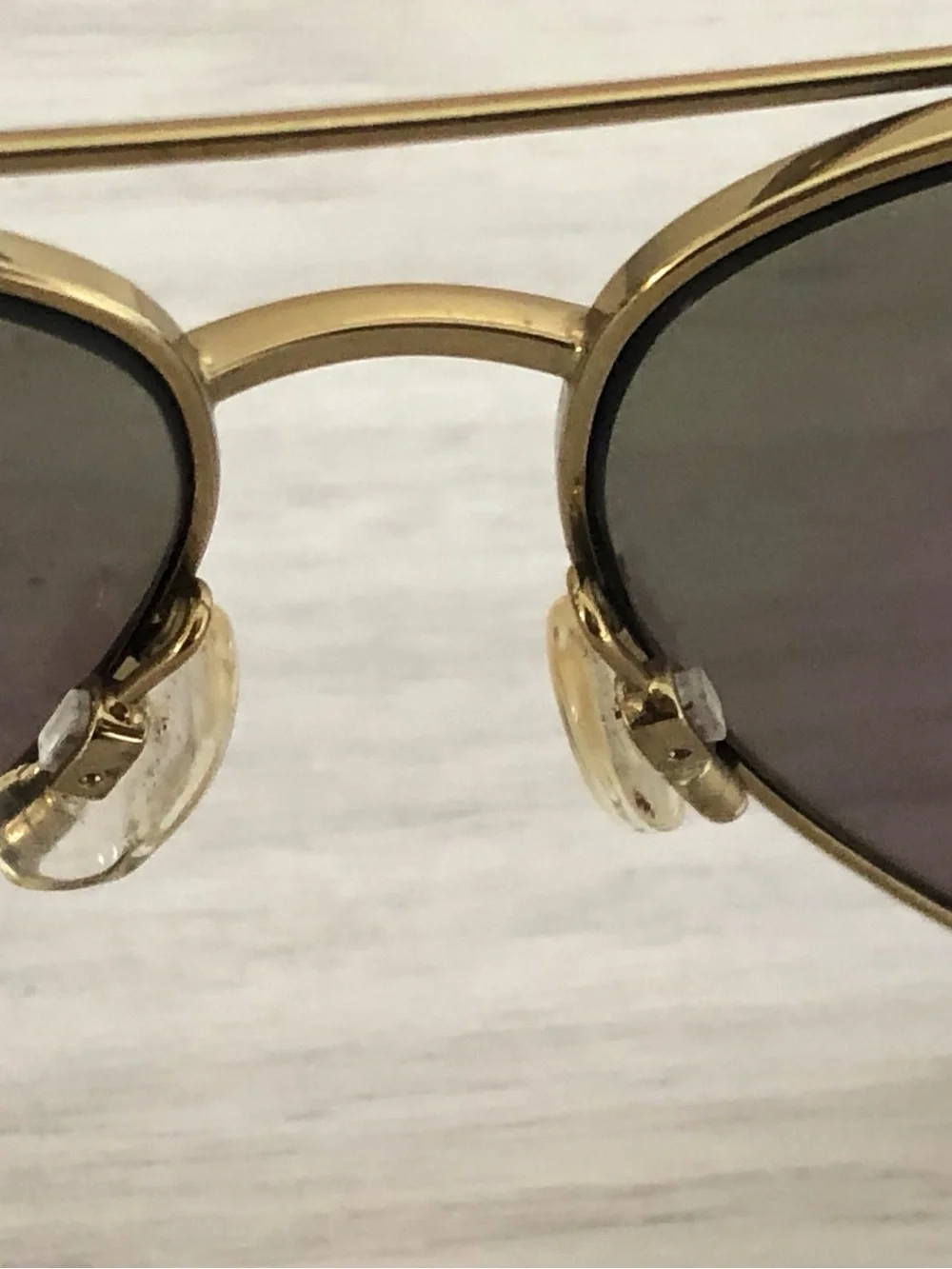 Michael Kors Chelsea Aviator Sunglasses Gold Green Mirror MK 5004